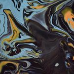 Fluid motion abstract visual